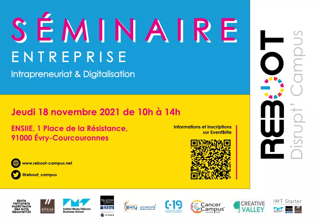 Visuel séminaire REBOOT DC Visuel séminaire REBOOT DC